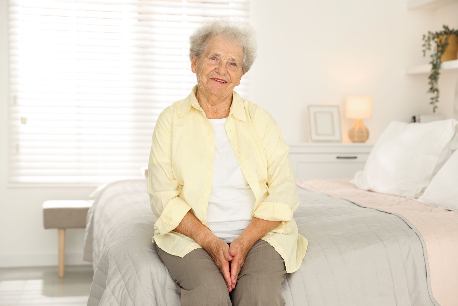 Senior veuve qui bénéficie de la pension de réversion