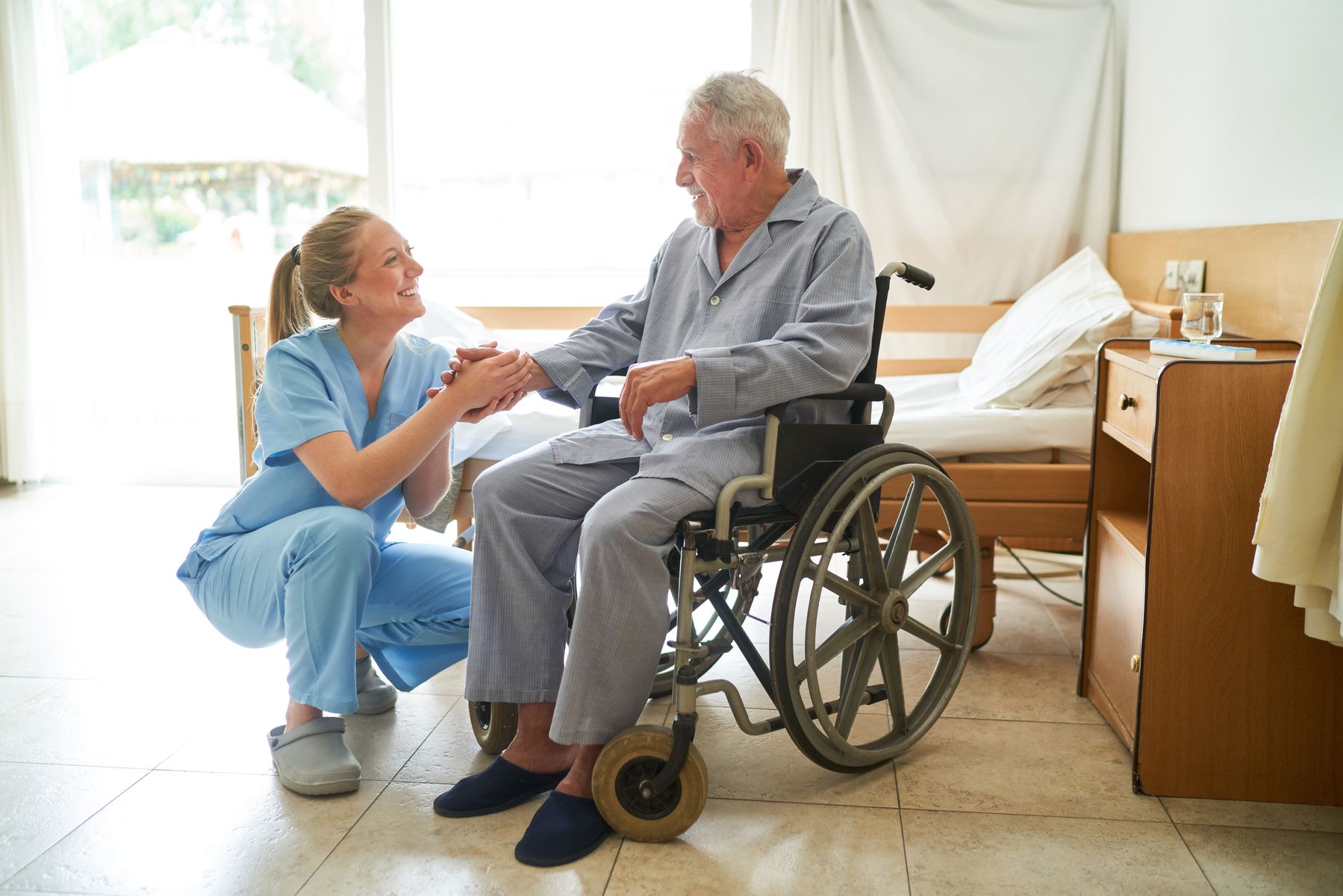 Senior en établissement de soins de suite