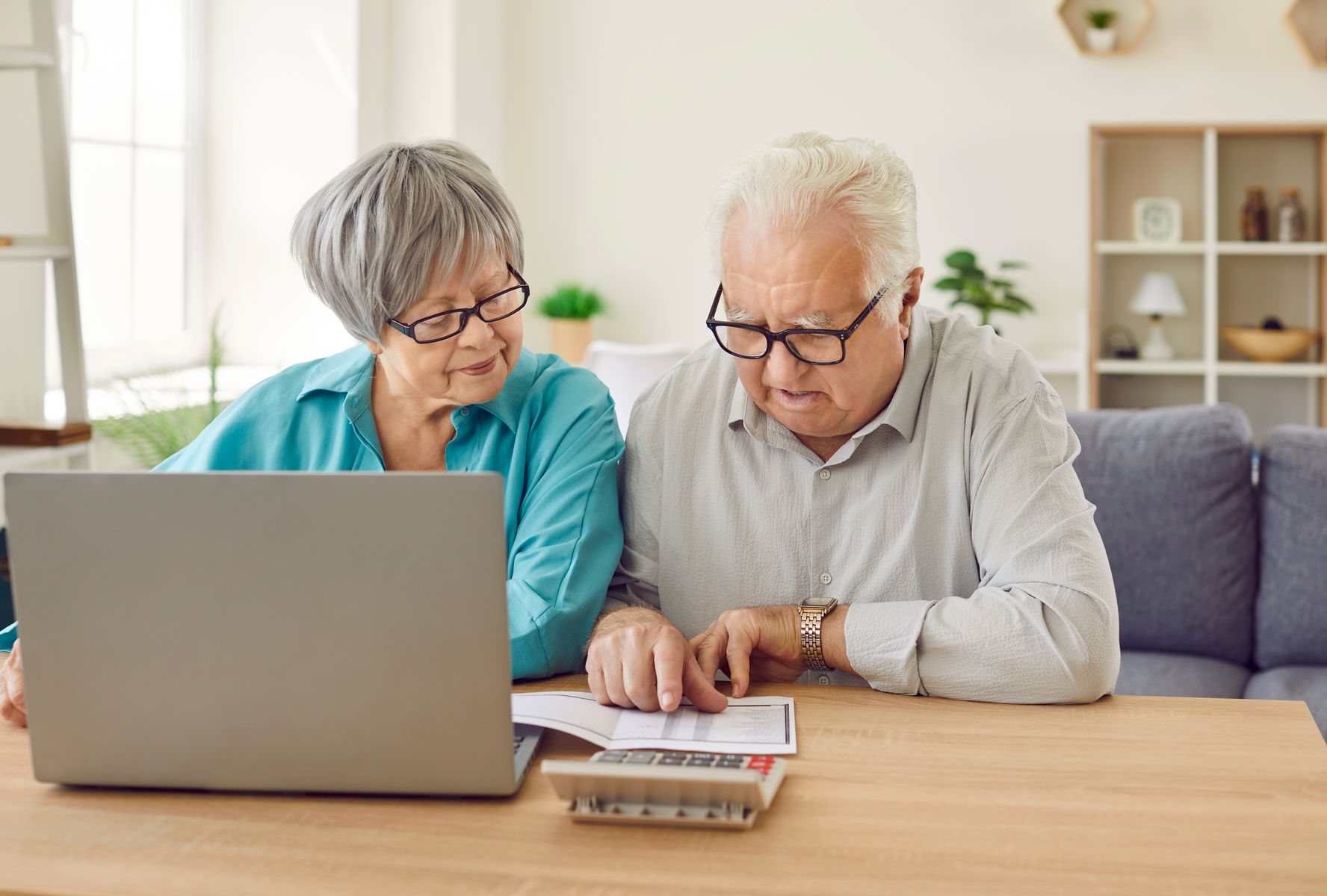 Seniors qui anticipent une donation