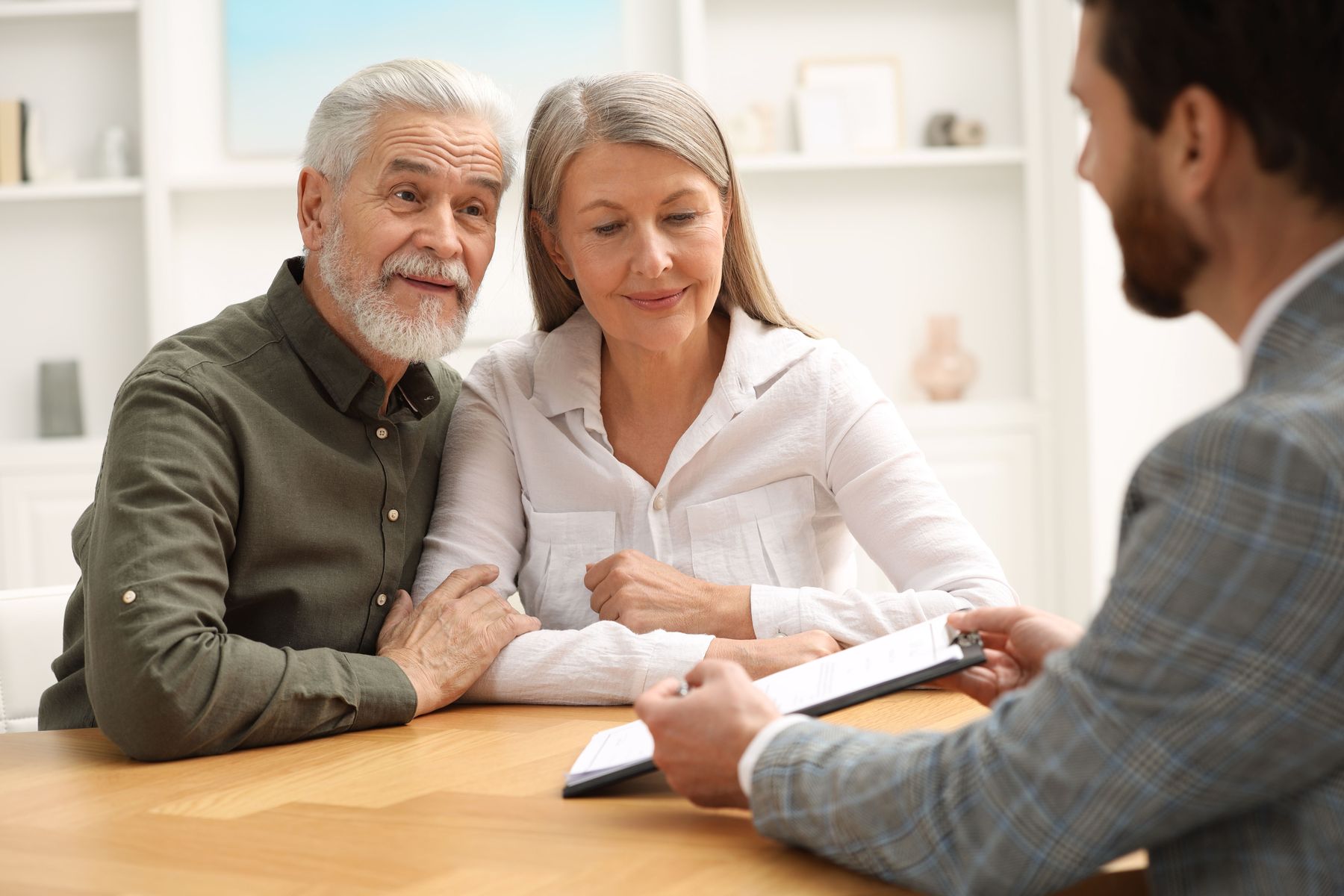 Seniors qui anticipent la gestion de la succession