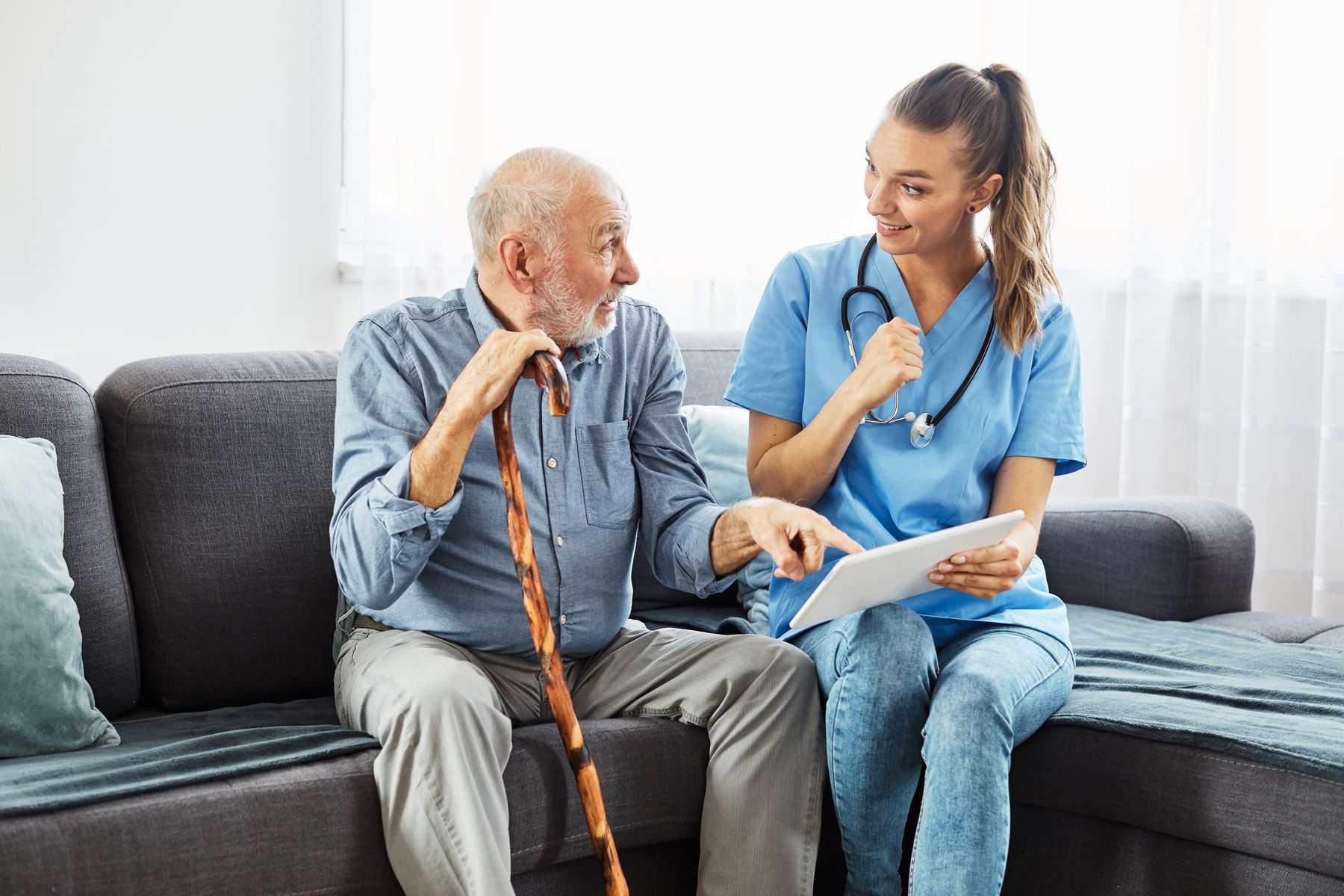 Senior qui rejoint un EHPAD à 85 ans