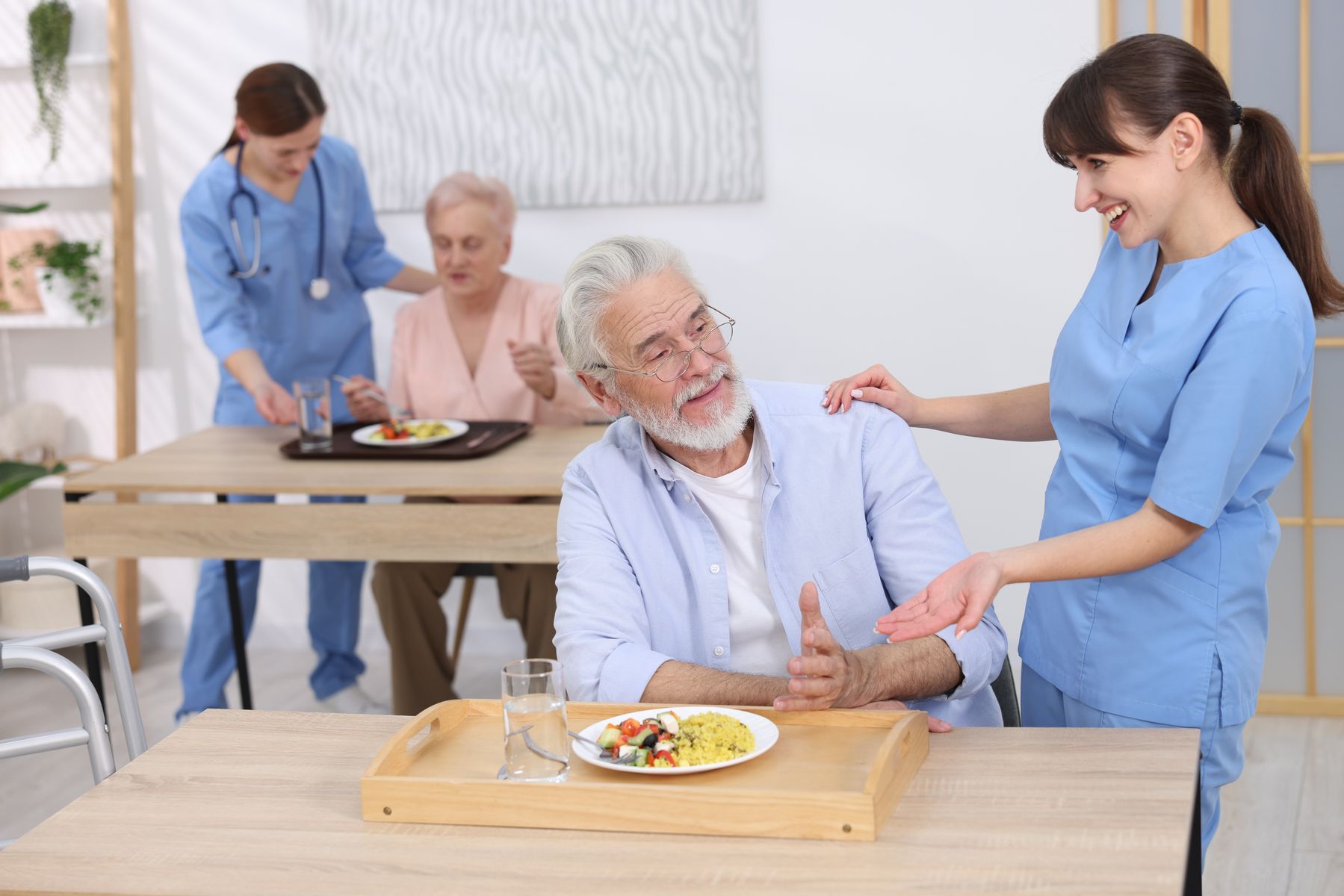 repas du midi en accueil de jour