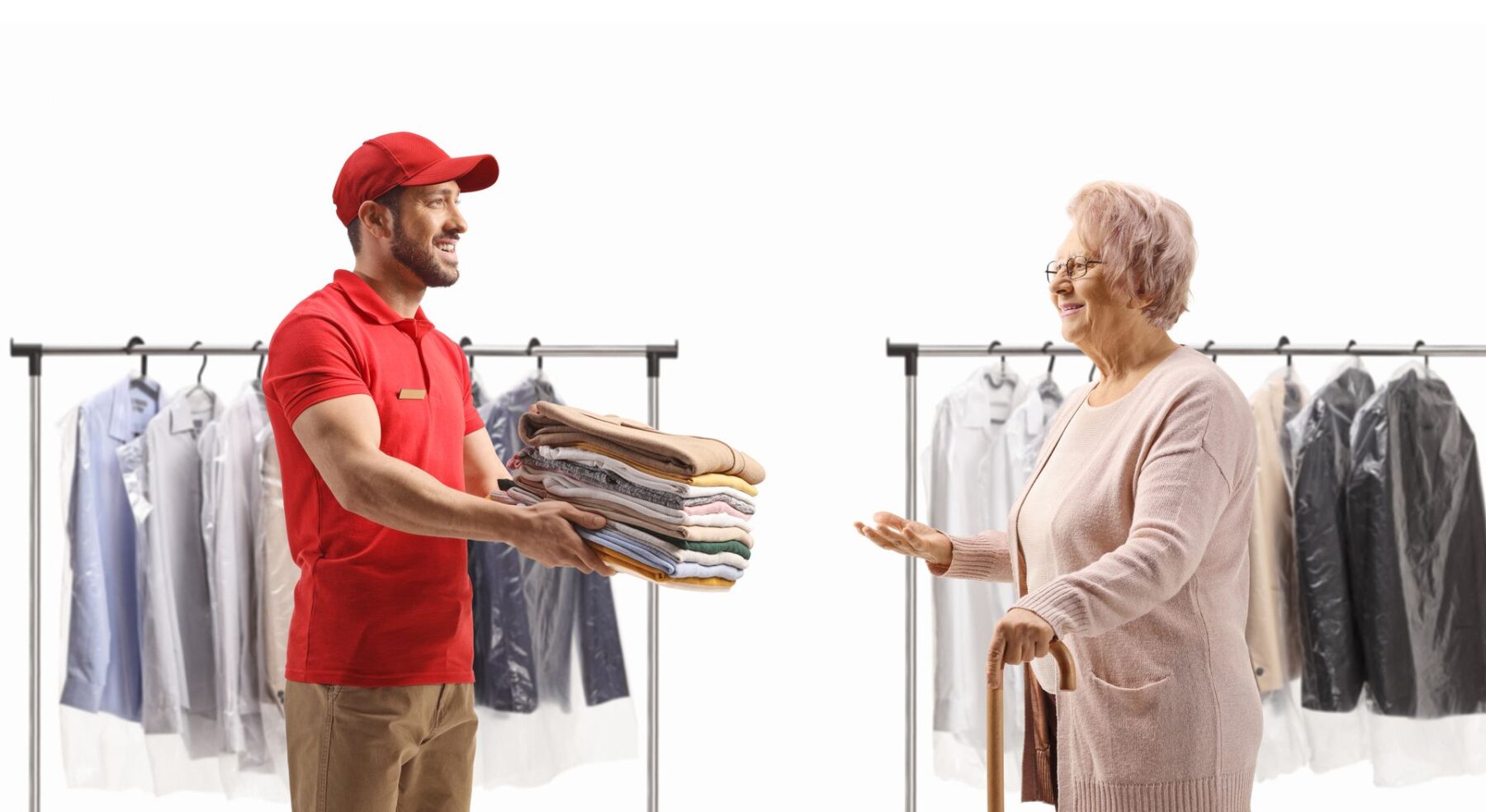 Prestataire extérieur qui traite le linge des seniors en EHPAD