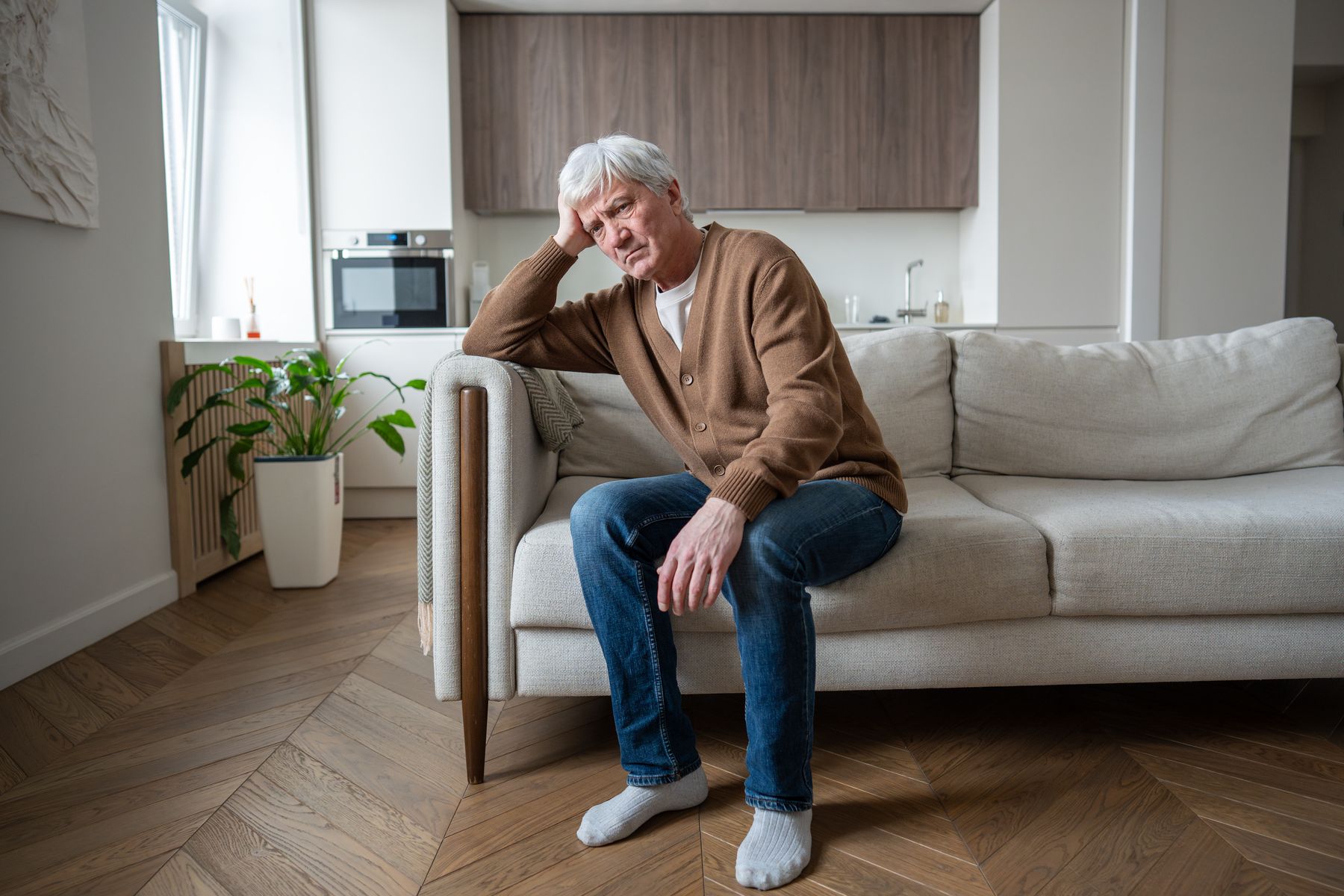 Senior qui ne veut pas quitter son domicile et ses repères