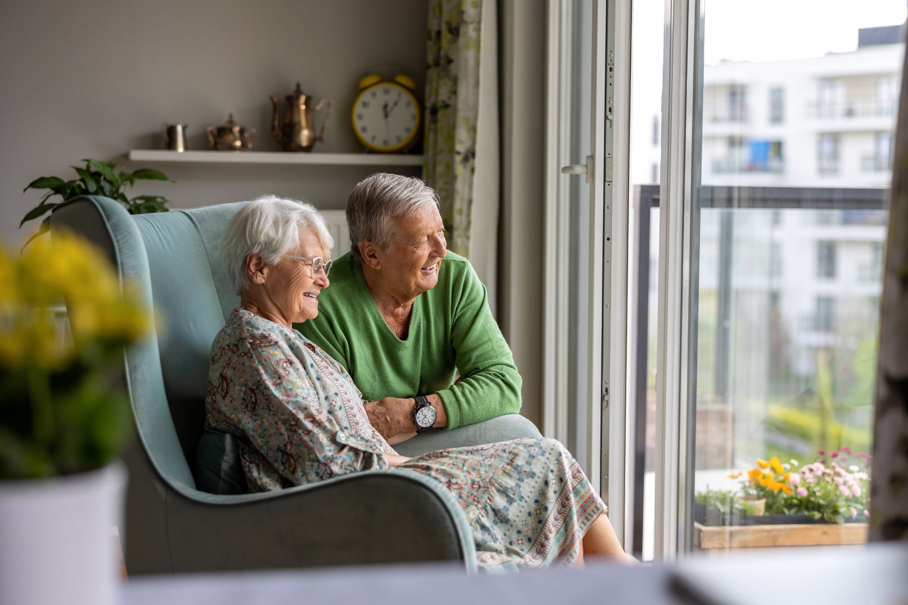 Senior qui louent un logement meublé en résidence senior