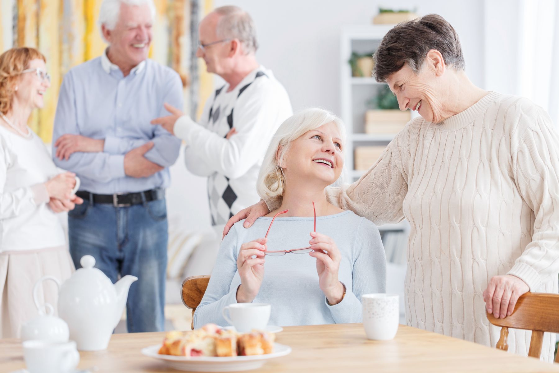 Senior en accueil de jour