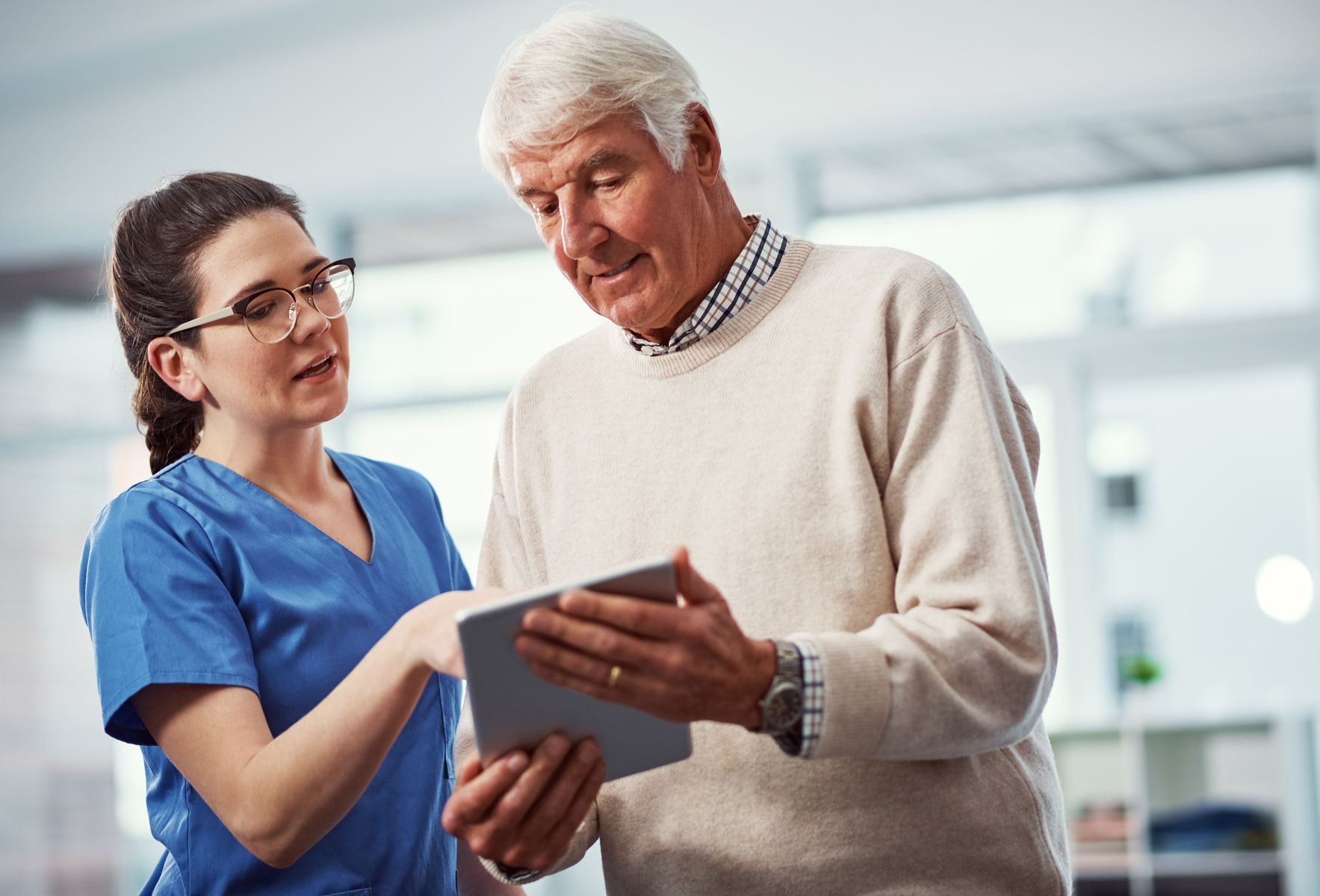 Senior en accueil temporaire