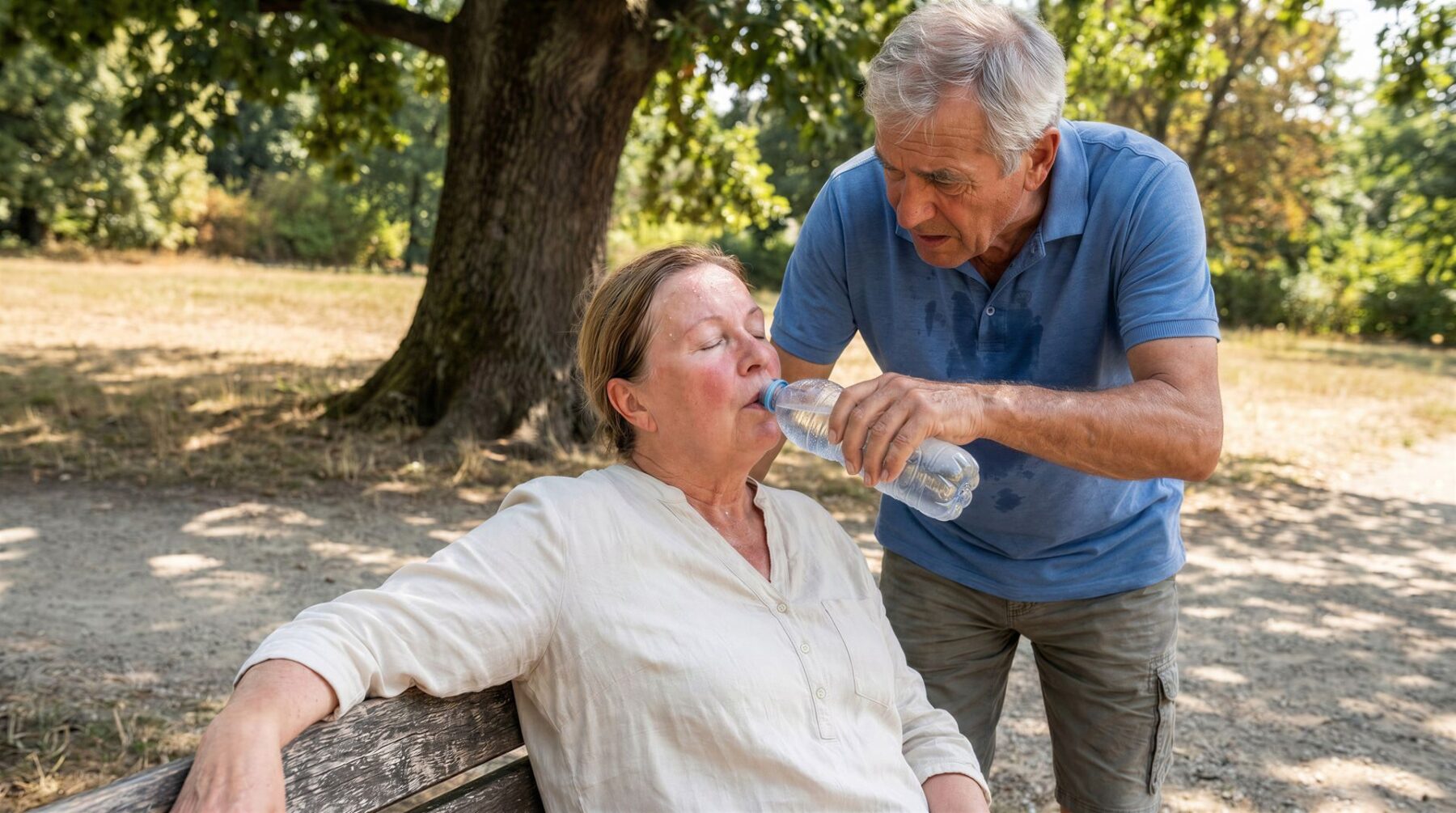 Senior qui présente des signes d’aggravation de son état