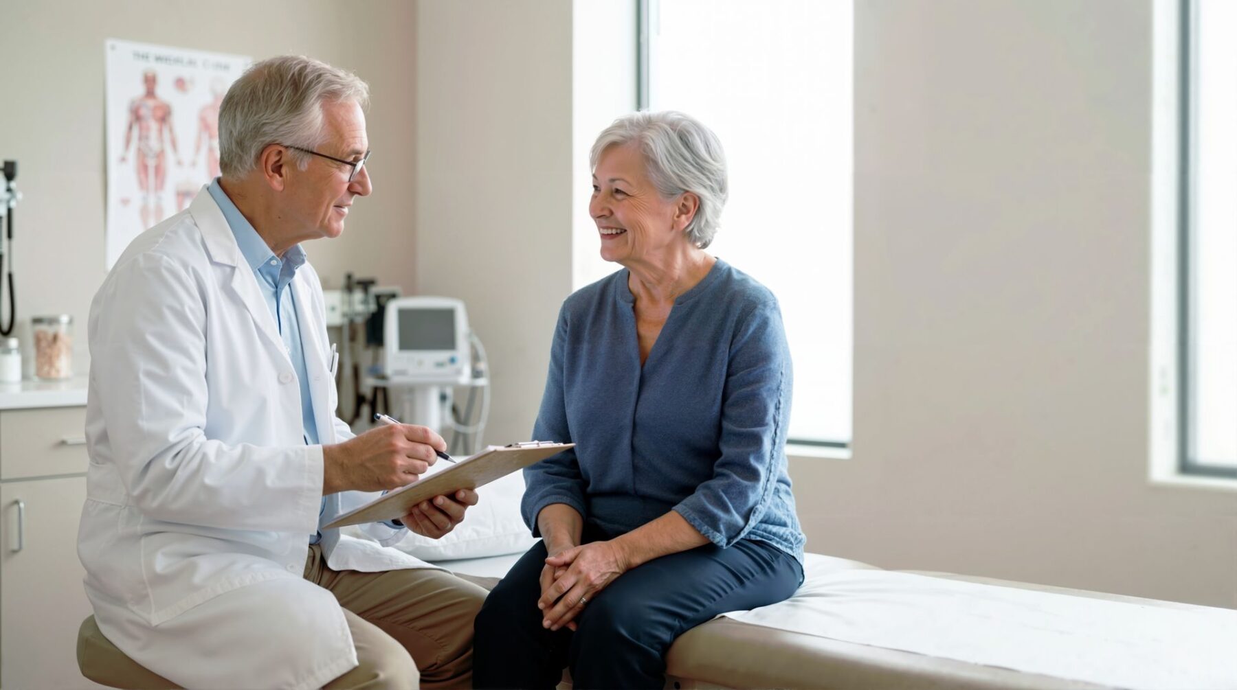 Médecin qui analyse : mémoire, orientation et langage chez le senior