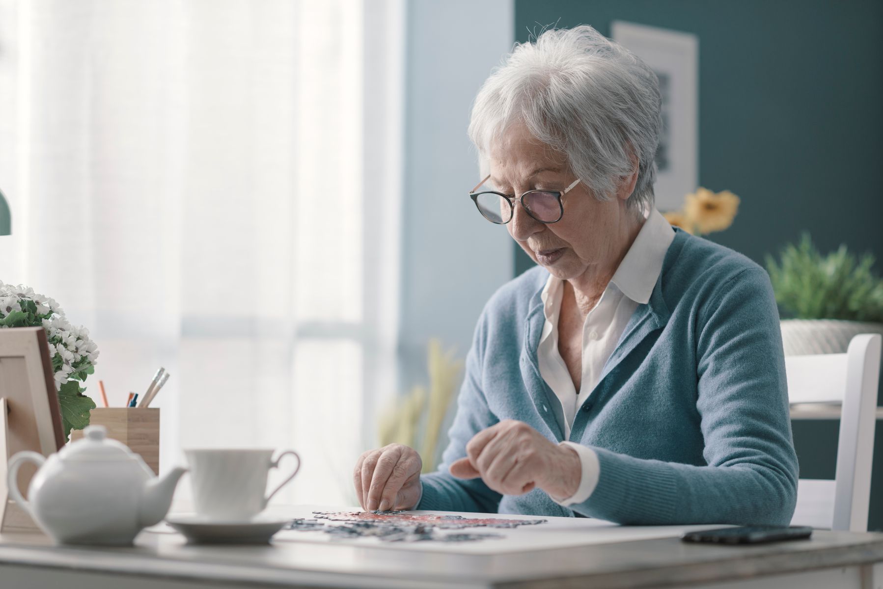 Senior victime d'un ralentissement de certaines capacités cognitives