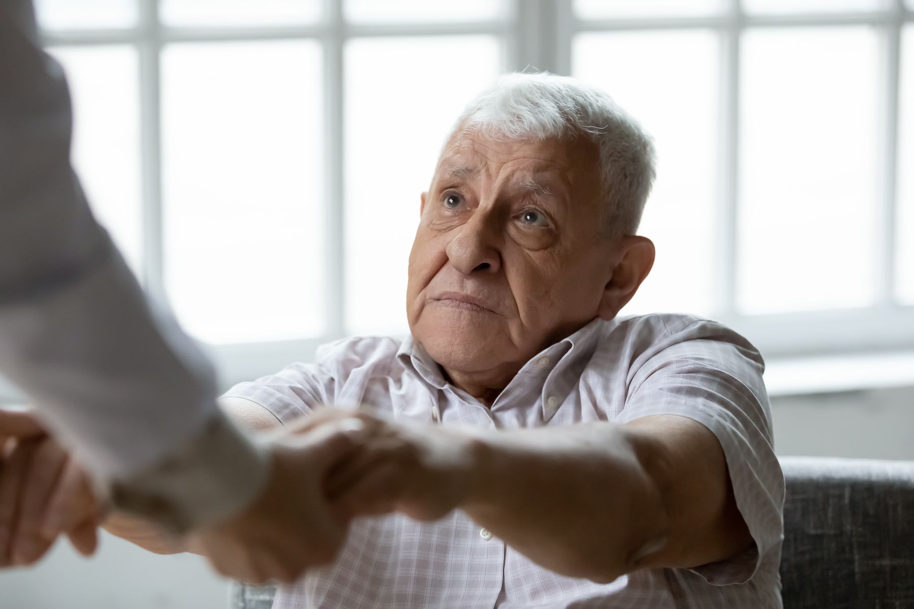 Senior trop faible après une sortie d'hospitalisation