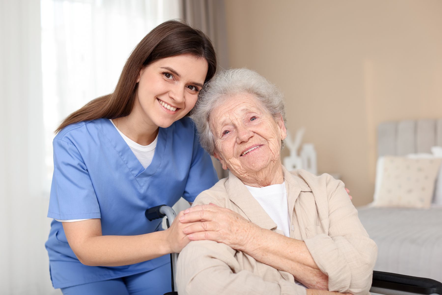 Senior en unité Alzheimer